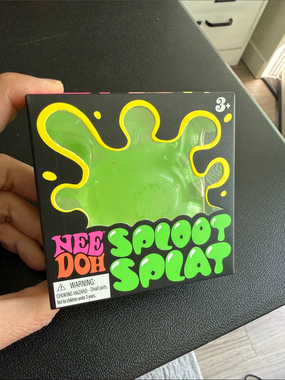 BNIB NeeDoh Sploot Splat, Yellow